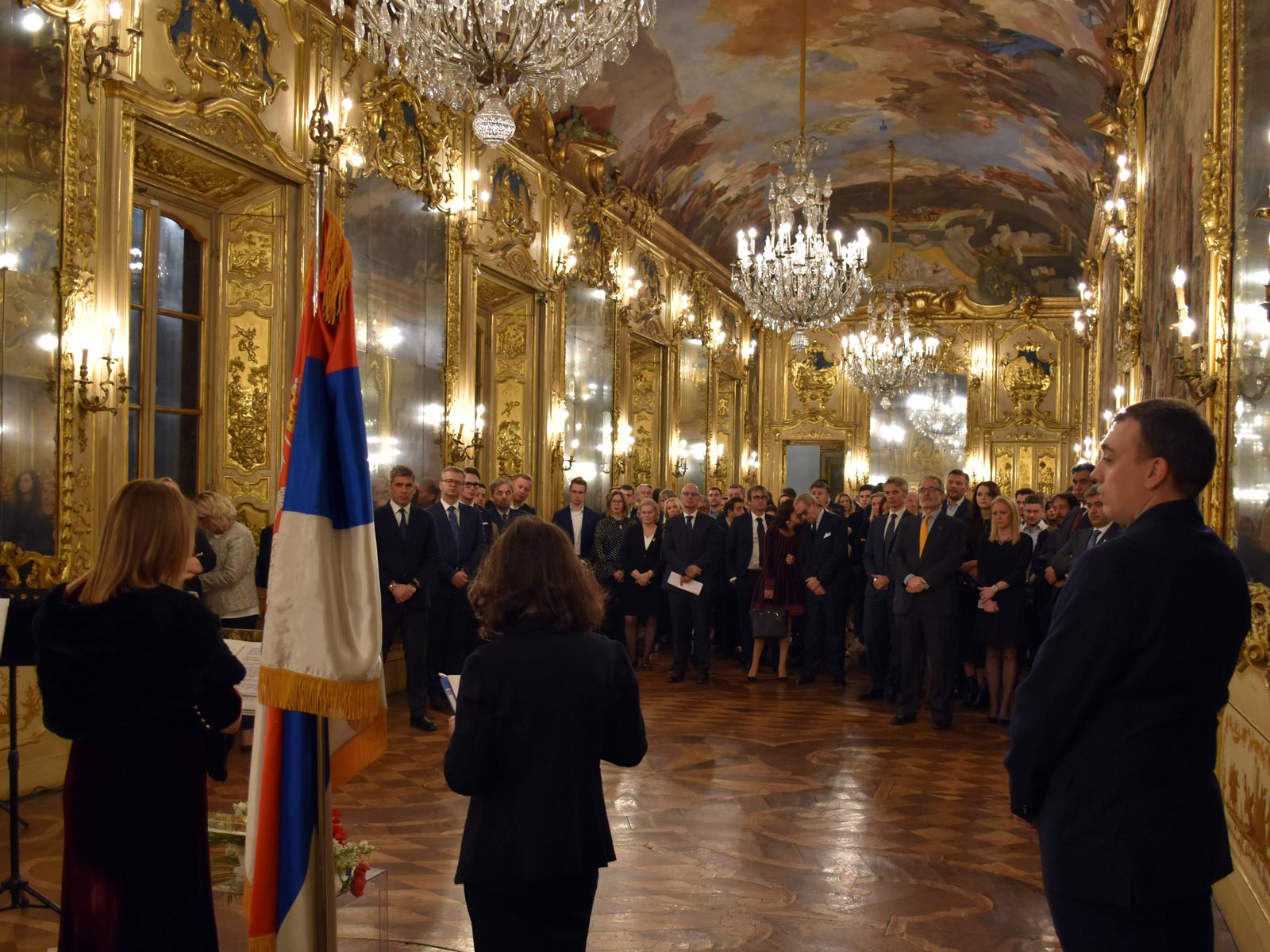 Transfera učesnik proslave Dana državnosti Republike Srbije u Milanu (Italija)