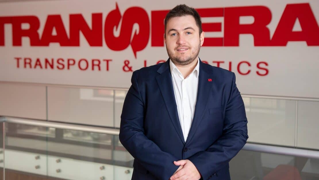 Marko Rizov, direktor drumskog transporta kompanije Transfera, u sedištu kompanije.